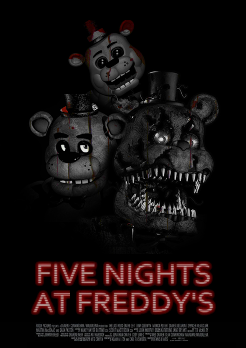 FUI ASSISTIR O FILME DE FIVE NIGHTS AT FREDDY'S . . #fivenightsatfred