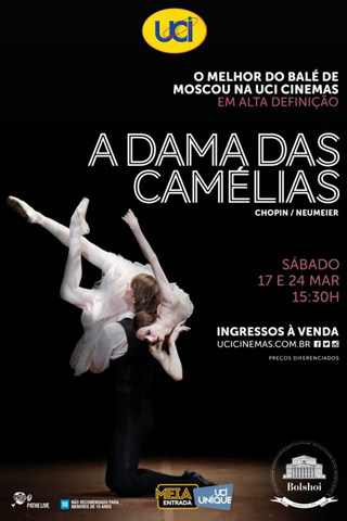 Ballet Bolshoi: A Dama das Camélias