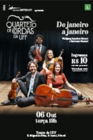 Concerto Quarteto de Cordas da UFF: De Janeiro a Janeiro