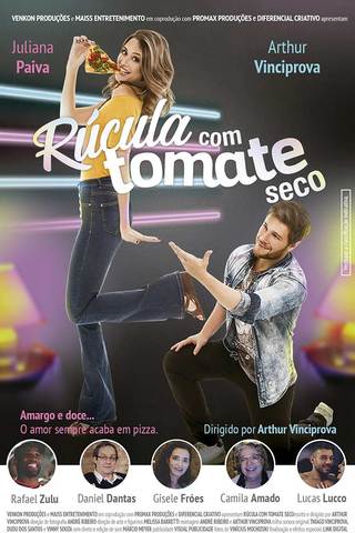 Rúcula com tomate seco