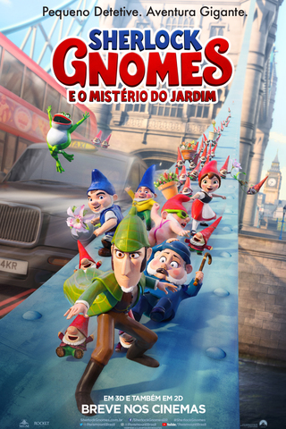 Sherlock Gnomes e o Mistério do Jardim