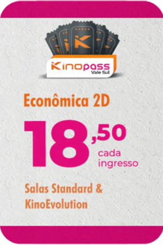 VALE SUL - Kinopass Econômico - 07/10/2024